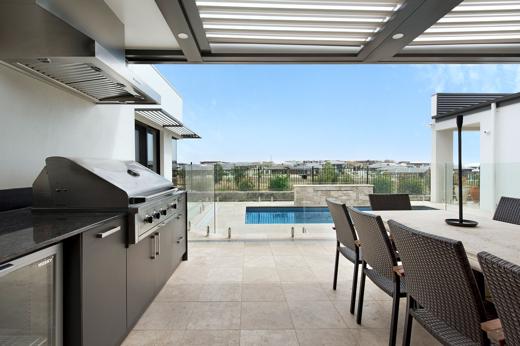 Stylish, contemporary entertainer gallery image