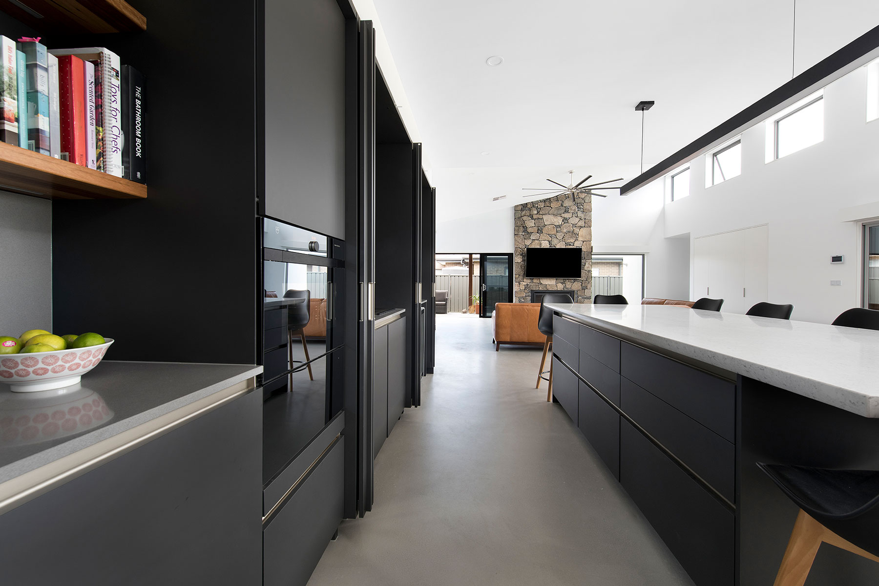 Stylish, contemporary entertainer gallery image